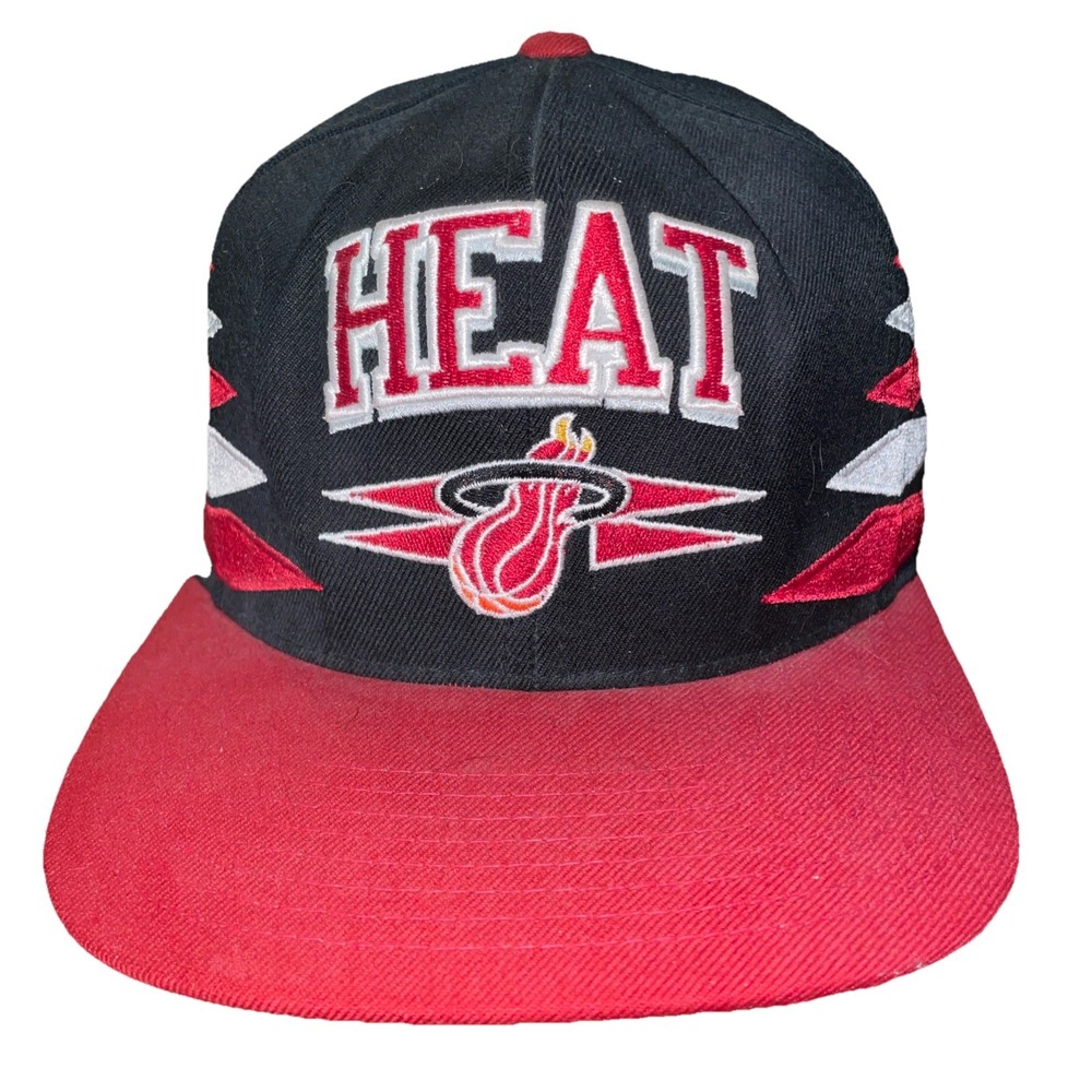 Mitchell & Ness Hardwood‎ Classics Miami Heat NBA Snapback Hat 100% Wool